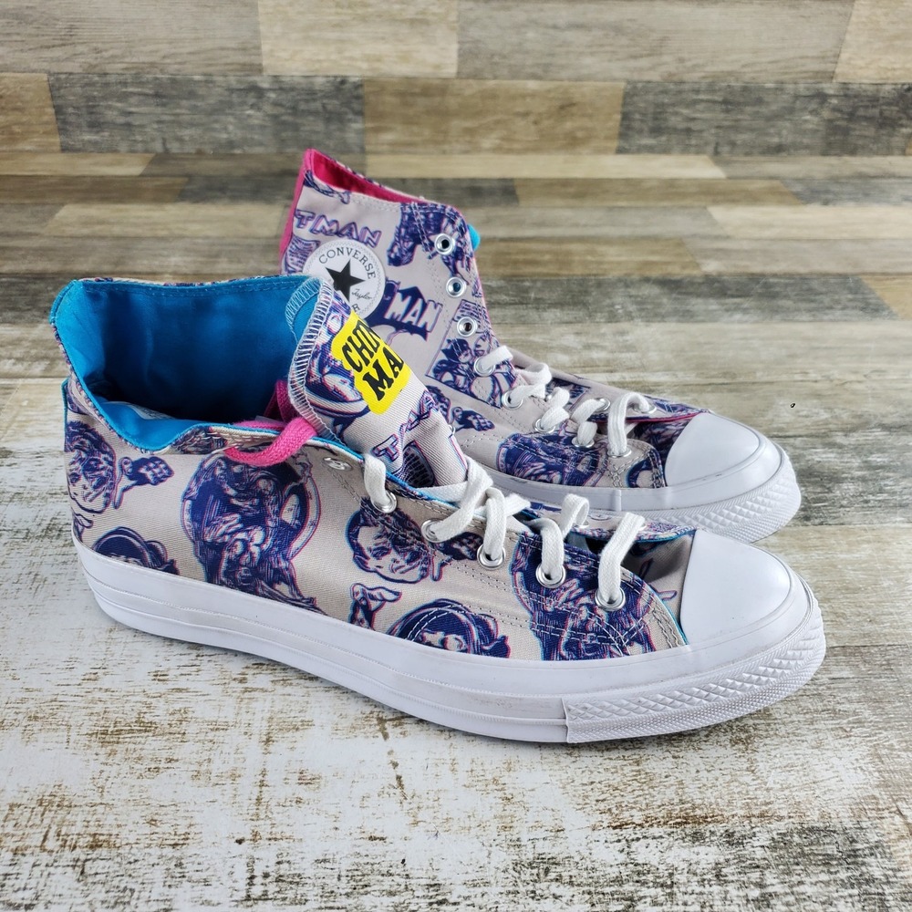 DC Comics x Chinatown Market x Converse Chuck 70 High Mens Shoes Sz 12 Batman